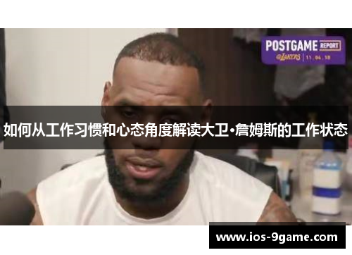如何从工作习惯和心态角度解读大卫·詹姆斯的工作状态