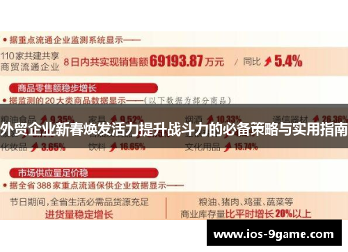 外贸企业新春焕发活力提升战斗力的必备策略与实用指南 外贸企业新春焕发活力提升战斗力的必备策略与实用指南