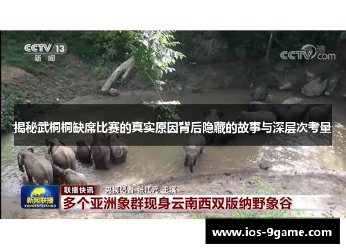 揭秘武桐桐缺席比赛的真实原因背后隐藏的故事与深层次考量 揭秘武桐桐缺席比赛的真实原因背后隐藏的故事与深层次考量